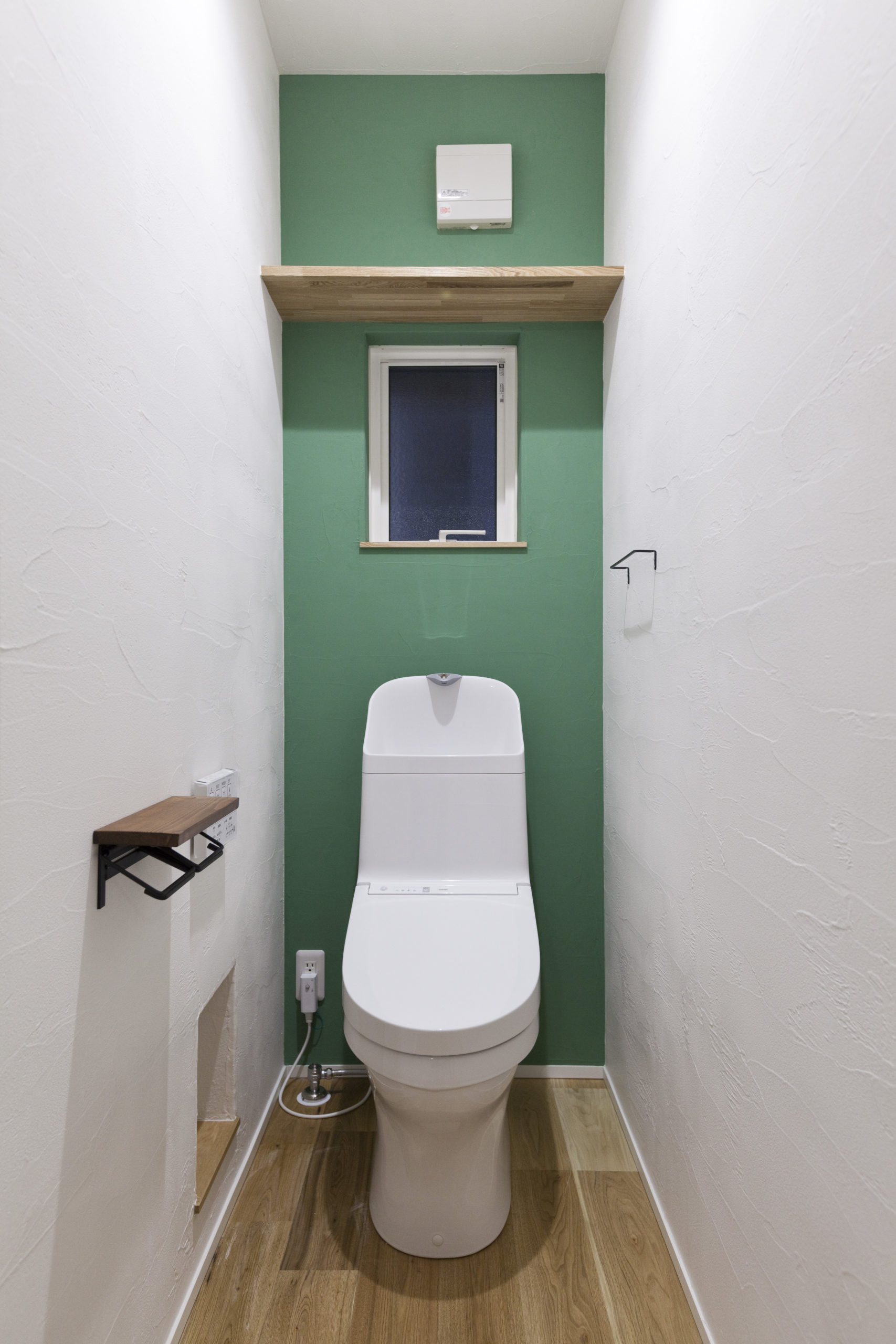 グリーンをアクセントに