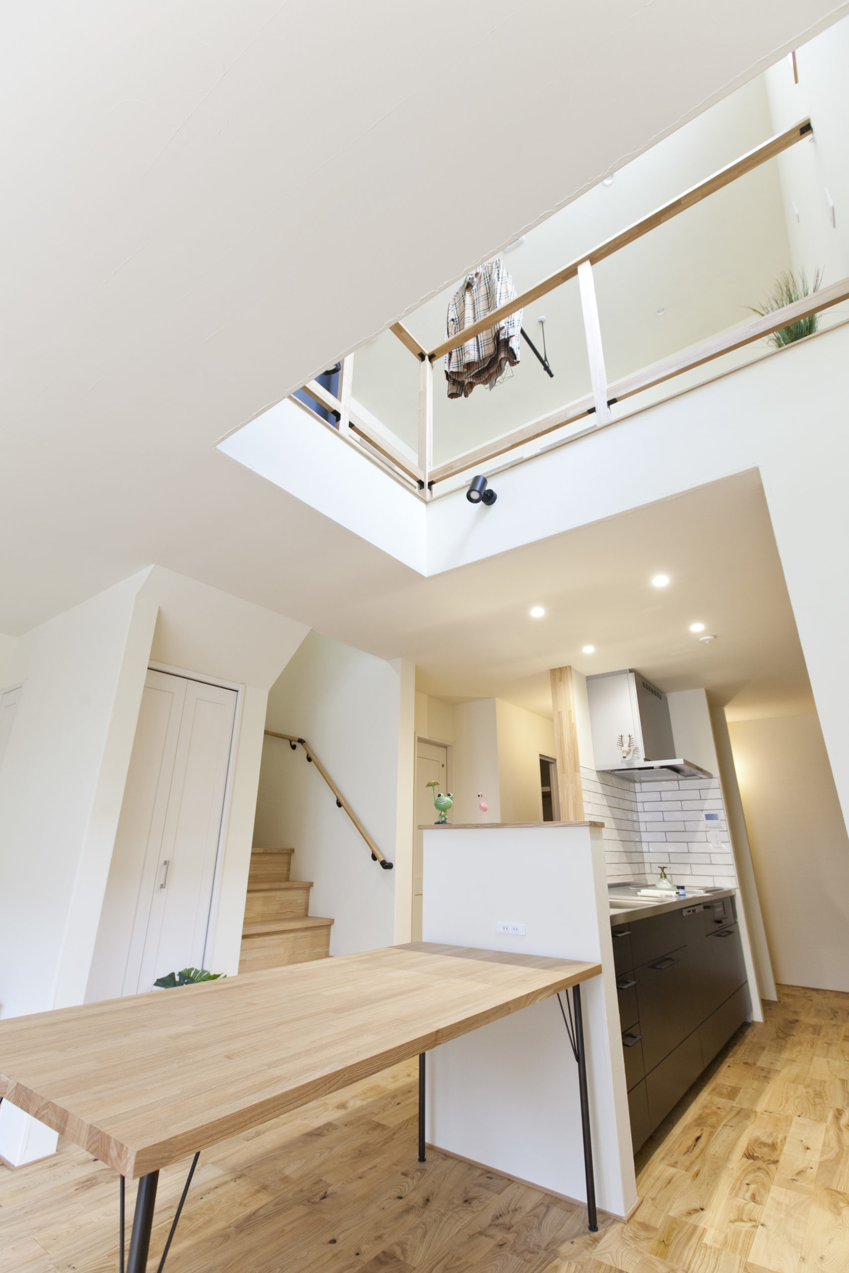 やさしく光が降り注ぐ、家族団らんの場所