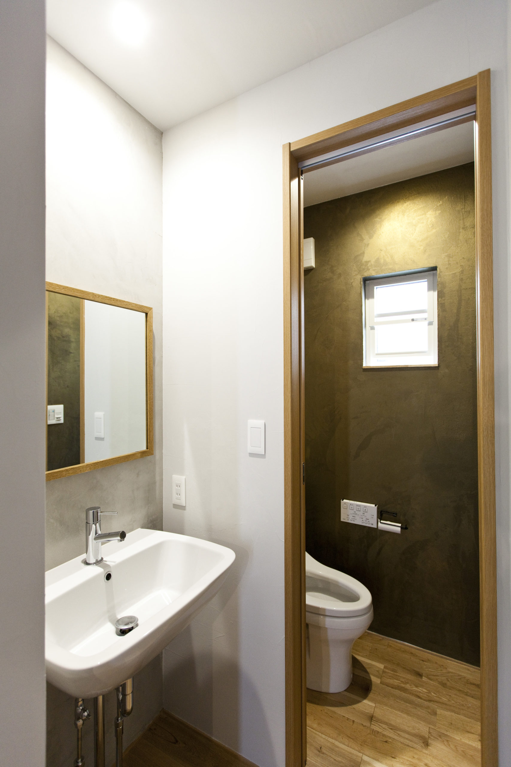 小さな空間にもこだわりを