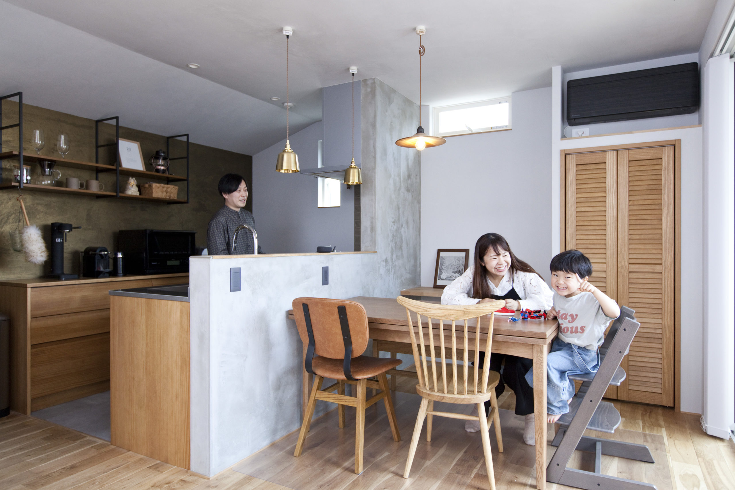 手元すっきり、安心設計