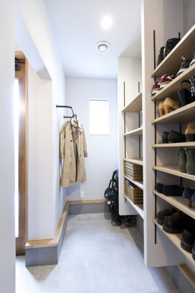 さいたま市　工務店　気密測定　家事動線　洗面